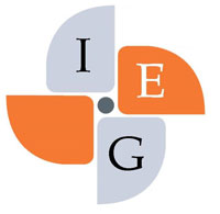 В институте завершился конкурс на создание логотипа ИЭиГ. Перед вами логотип-победитель. Узнаваемо? Это ветряная установка, которая вырабатывает так называемую зелёную (в смысле экологически безопасную) энергию.