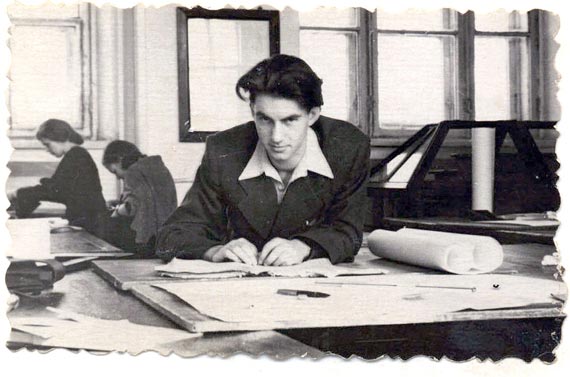 Студент Томского политеха, 1956 г.