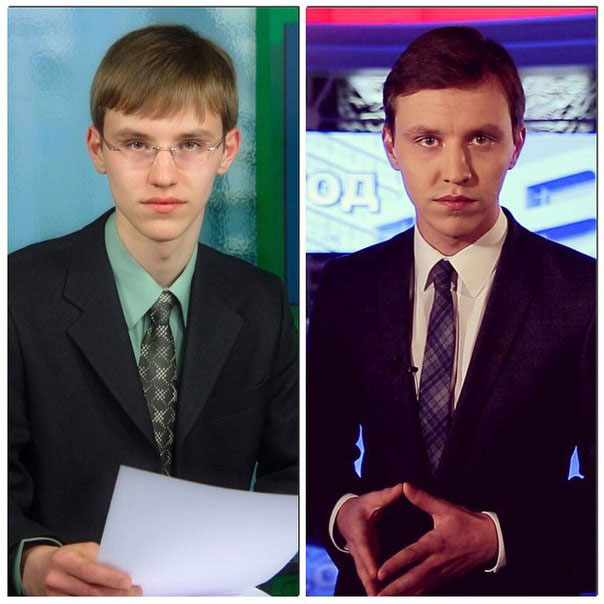 Фото с разницей в 10 лет: 18-летний Илья Зайцев и 28-летний...