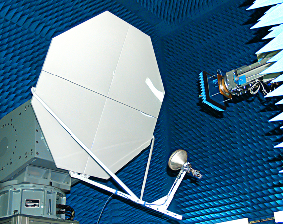Отражательная антенная решетка для  спутниковой связи 